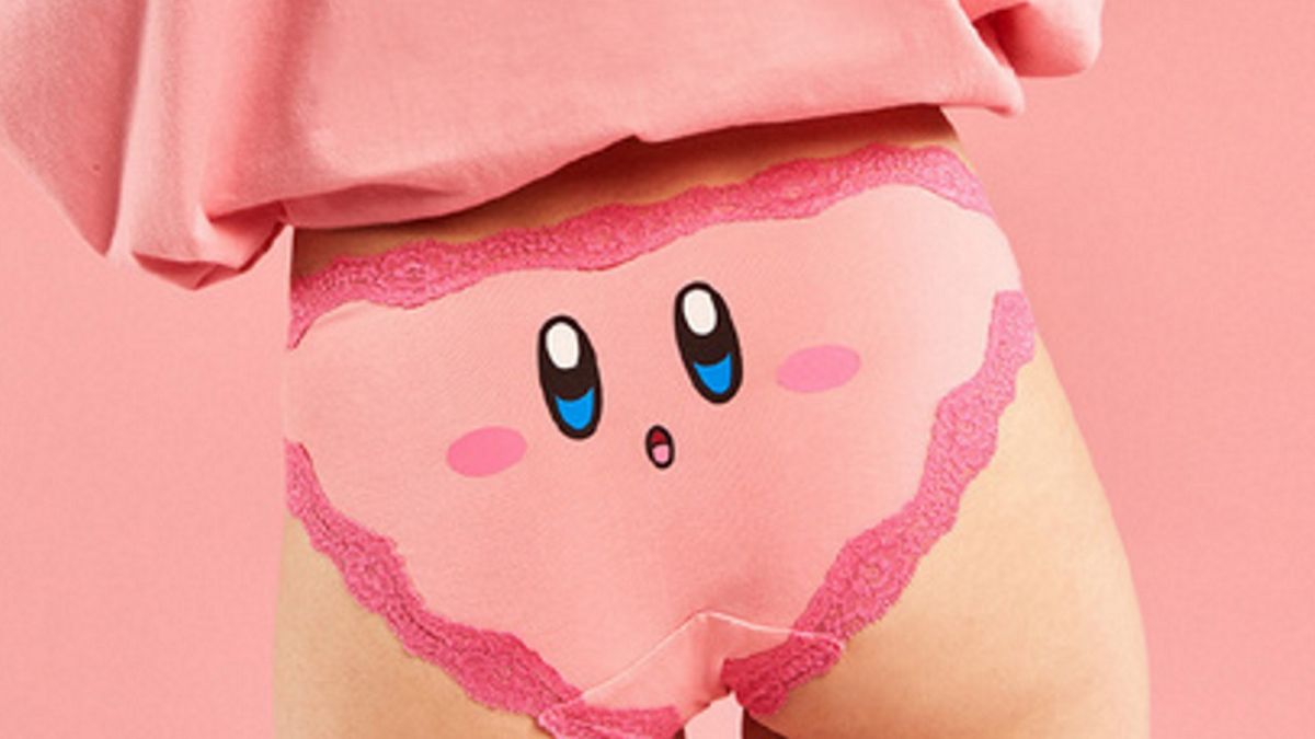 Happy 25th anniversary Kirby! Nintendo got you uncomfortably sexy underwear!