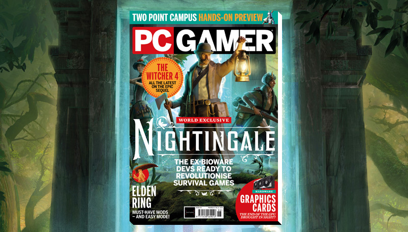 PC Gamer UK Haziran Sayısı: Nightingale ile yeni bir hayatta kalma dünyasına adım atın