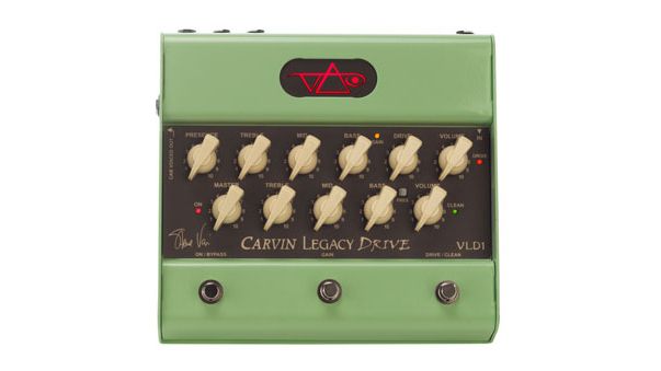Steve Vai reveals Carvin Legacy Drive Preamp pedal | MusicRadar - MusicRadar