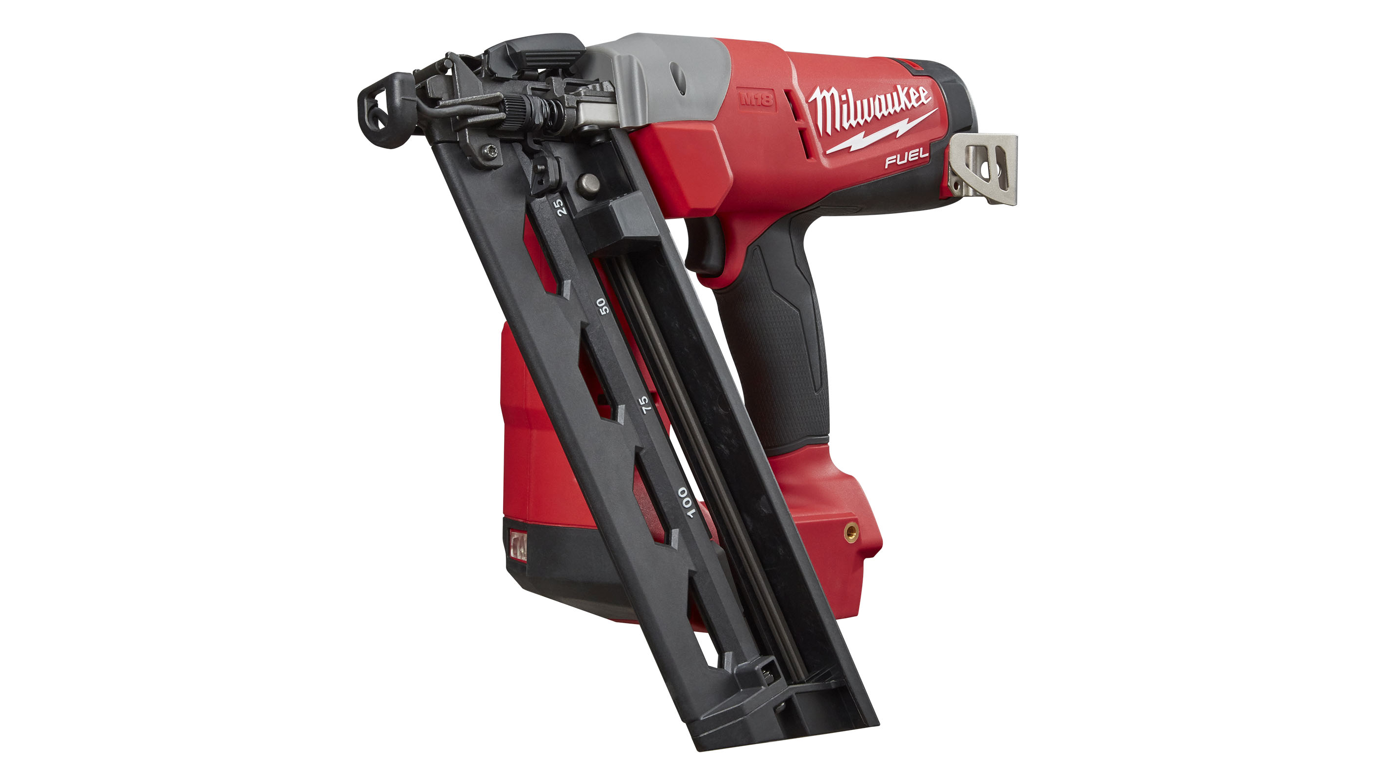 Milwaukee M Fuel Cordless Gauge Angled Finish Nailer Review Real