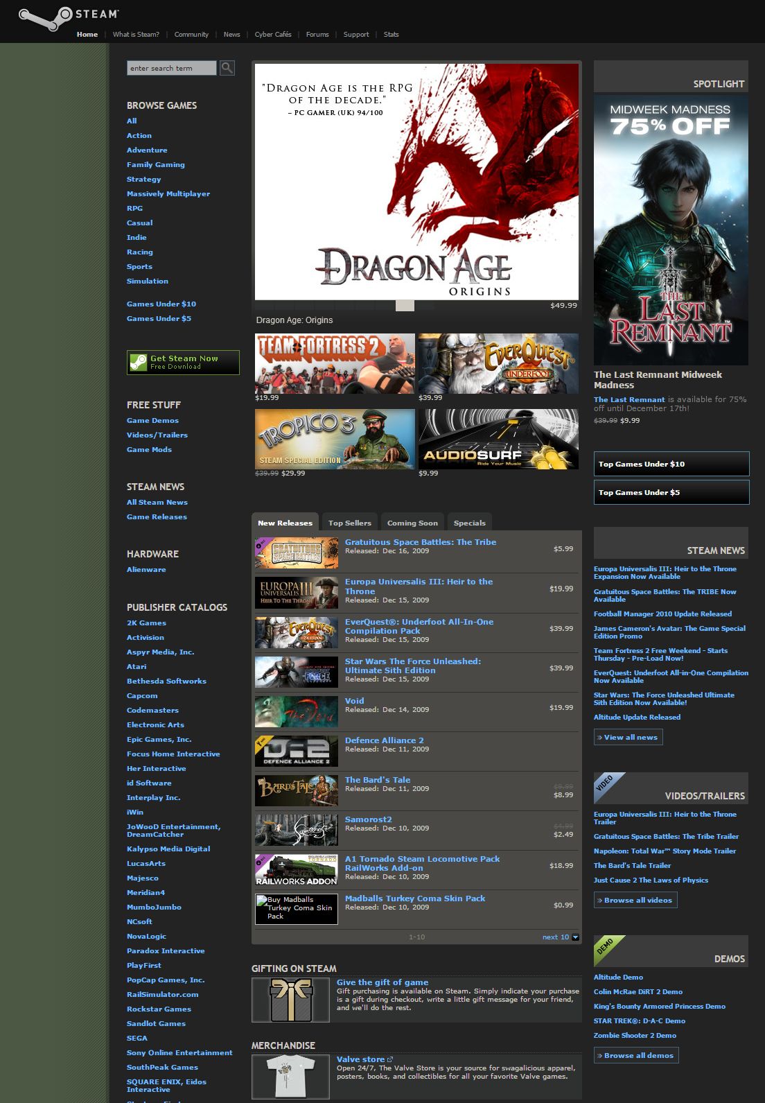 Steam's new store page boosts discovery and personalisation options