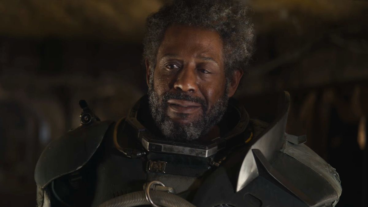 We interview Star Wars Rogue One's  Forest Whitaker on Saw Gerrera's Rebel history and relationship with Jyn