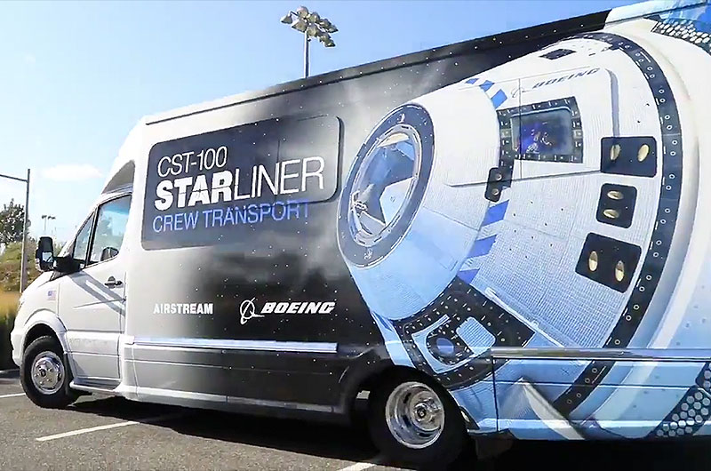 Astrovan II: Airstream Builds New Transport for Boeing Starliner Crews
