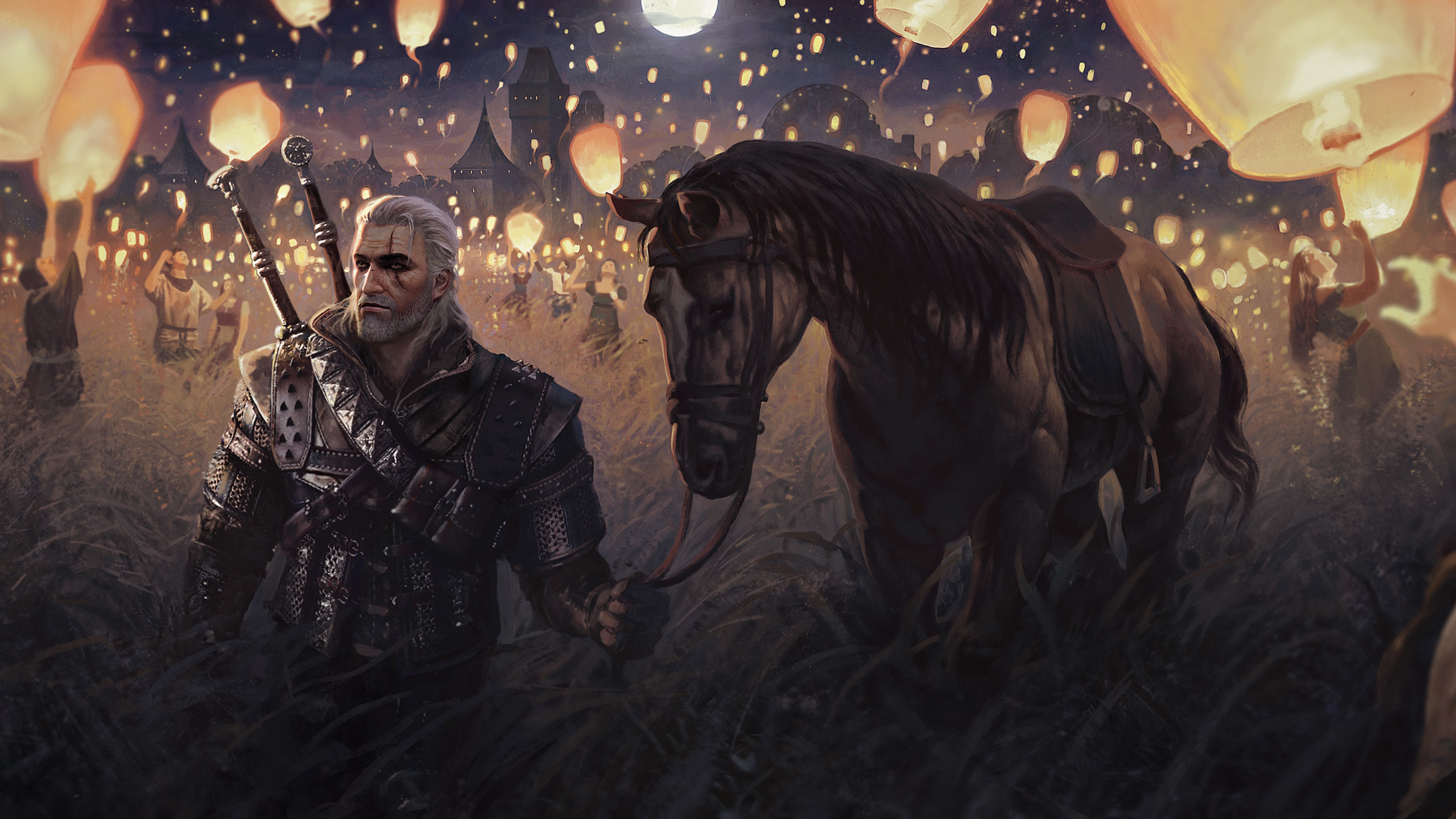 The witcher 3 geralt horse фото 7