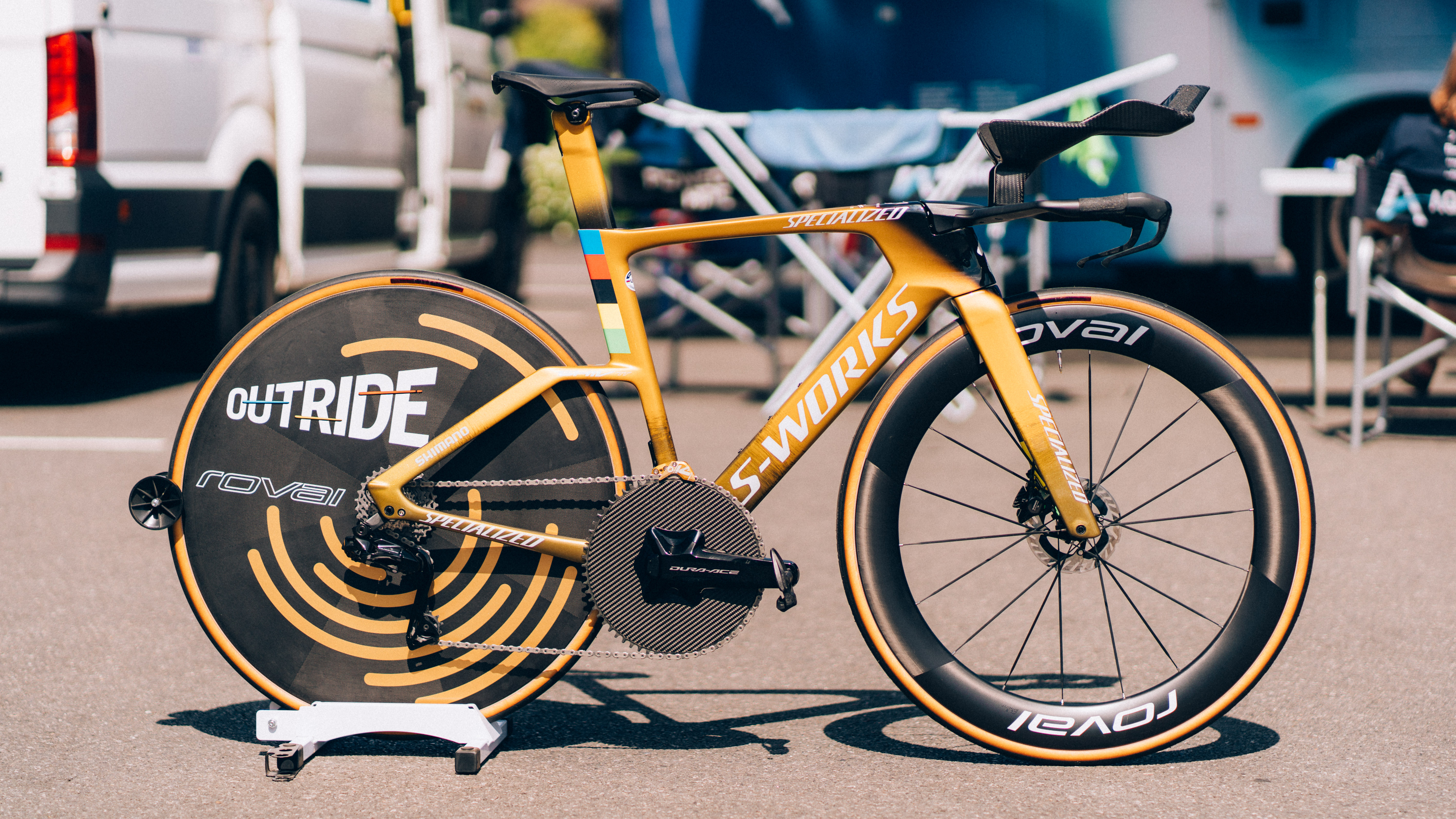 Remco Evenepoel&#039;s time trial bike