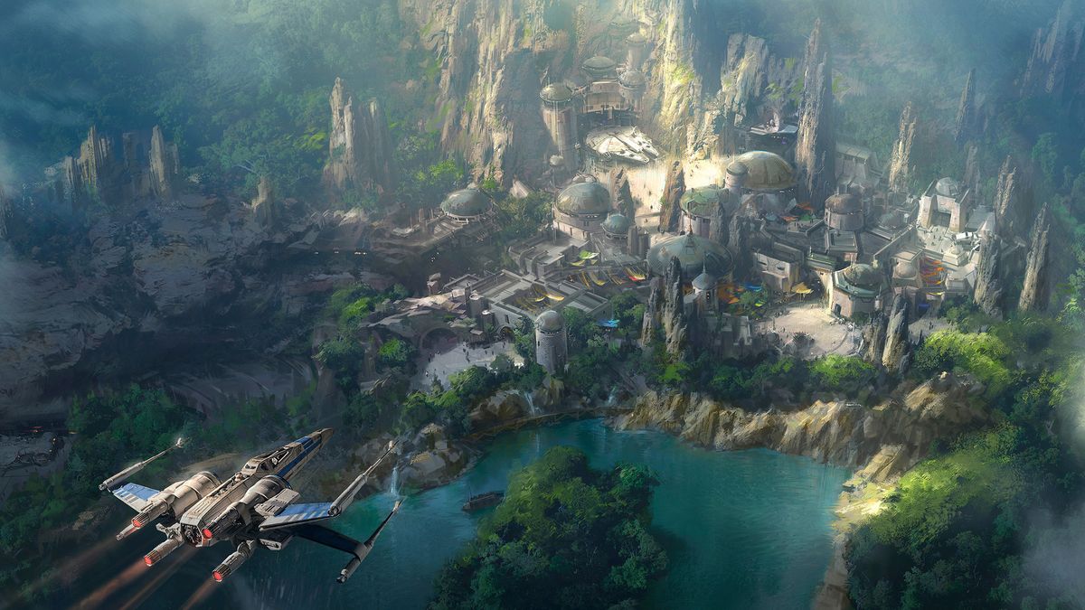 Ok, the Star Wars themed land at Disney looks like a dream come true