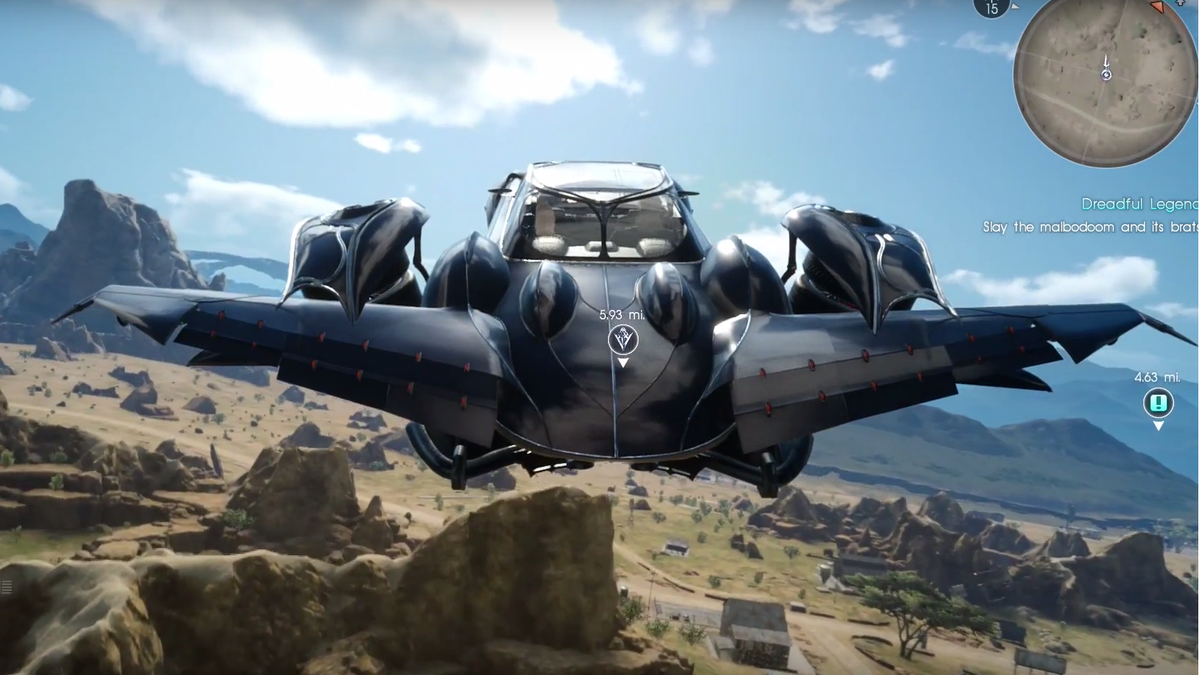 Here's how to get the airship in Final Fantasy 15 and, yes, you have to finish the game first
