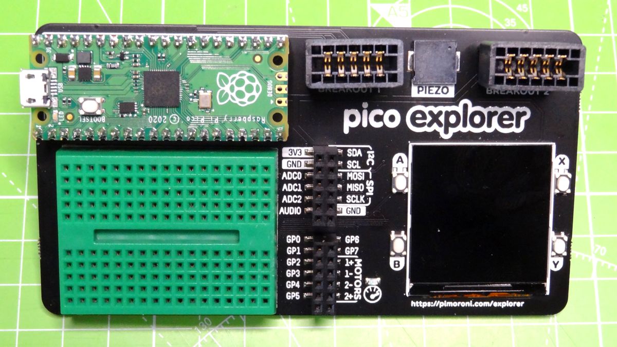 Pimoroni Pico Explorer Base Review Expanding Your Raspberry Pi Pico 60099 Hot Sex Picture 2833