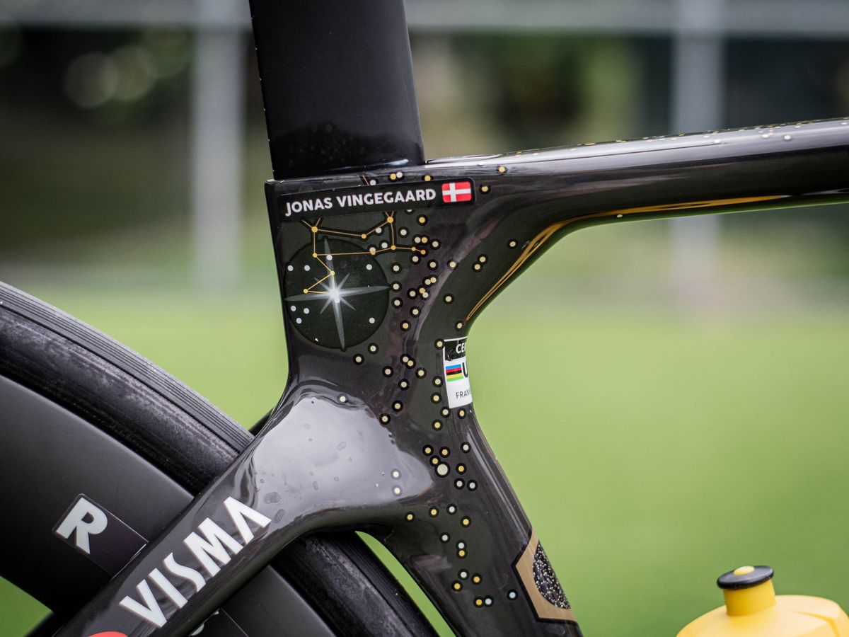 A Custom Paint Job And Unreleased Tyres On Jonas Vingegaard S Tour De