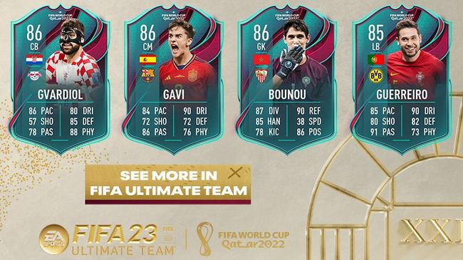 Fifa World Cup Tott Cards List With All Team Of The Tournament Items