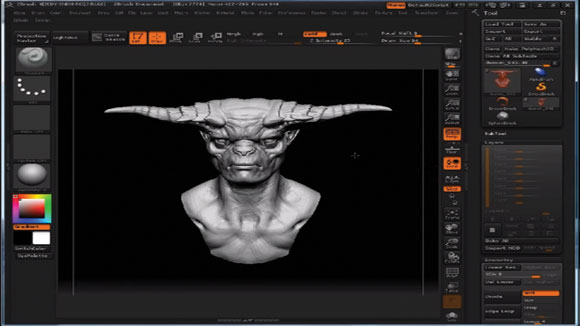 how to paint material in zbrush