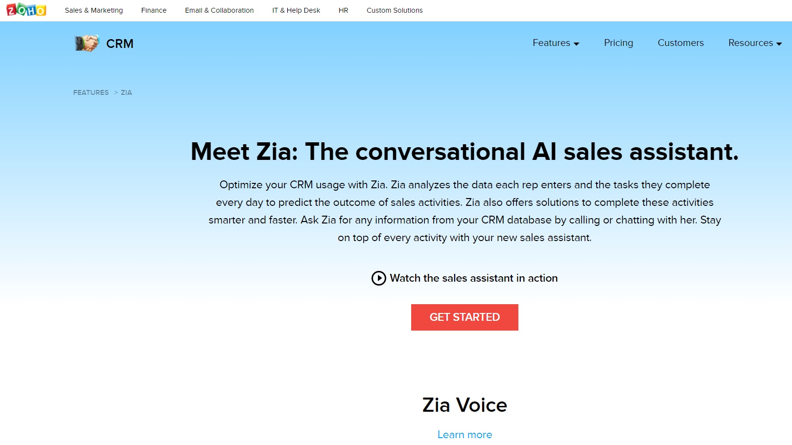 Zoho CRM