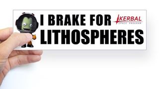 Kerbal Space Program bumper sticker 4 3