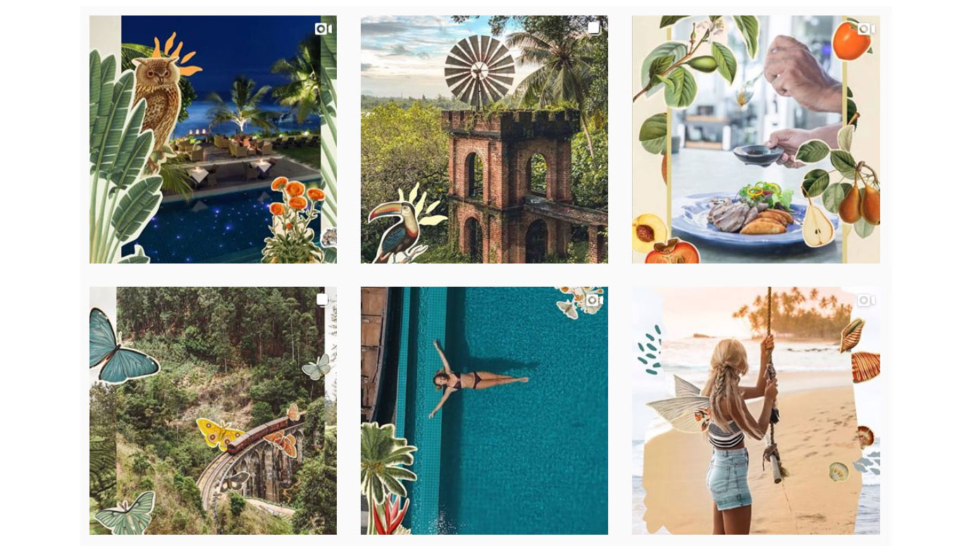 7 totally distinct brand Instagram feeds