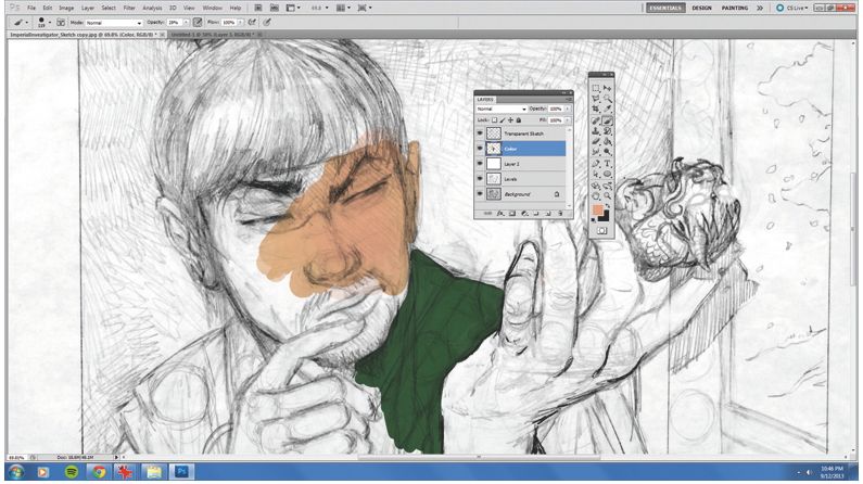 Create a transparent version of a drawing in Photoshop | Creative Bloq