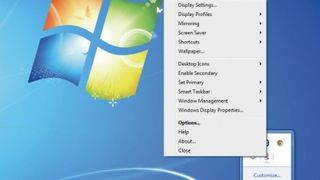 3 Access UltraMon in Taskbar