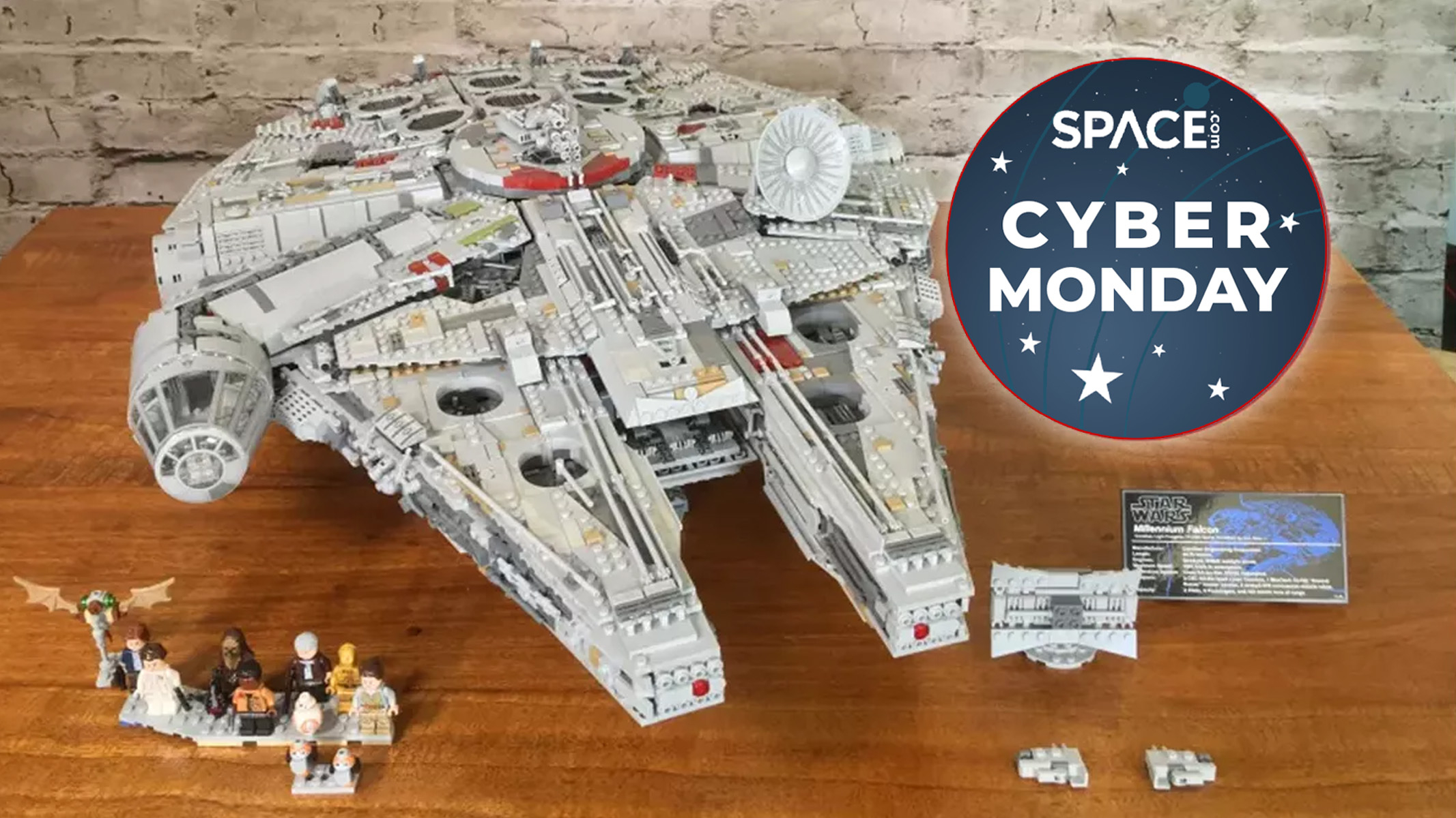 Last chance to save $180 on Lego's epic Star Wars UCS Millennium Falcon for Cyber Monday