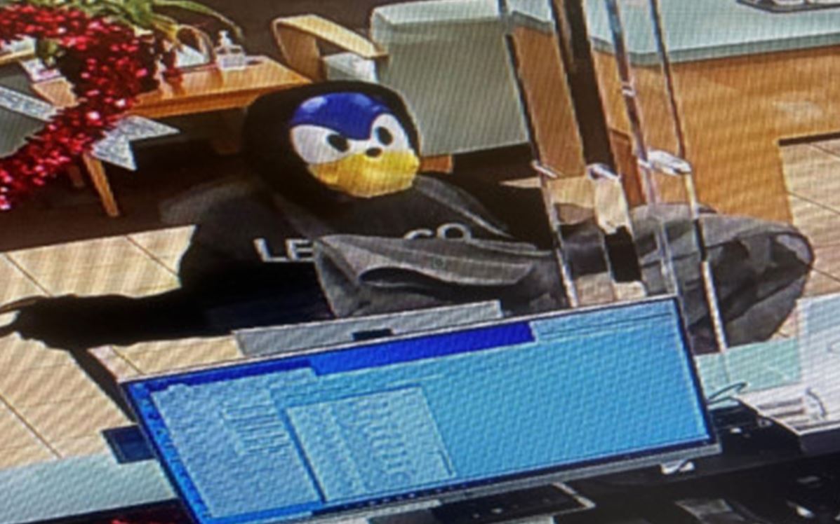  Guy fails to rob a bank while wearing Sonic the Hedgehog's face 