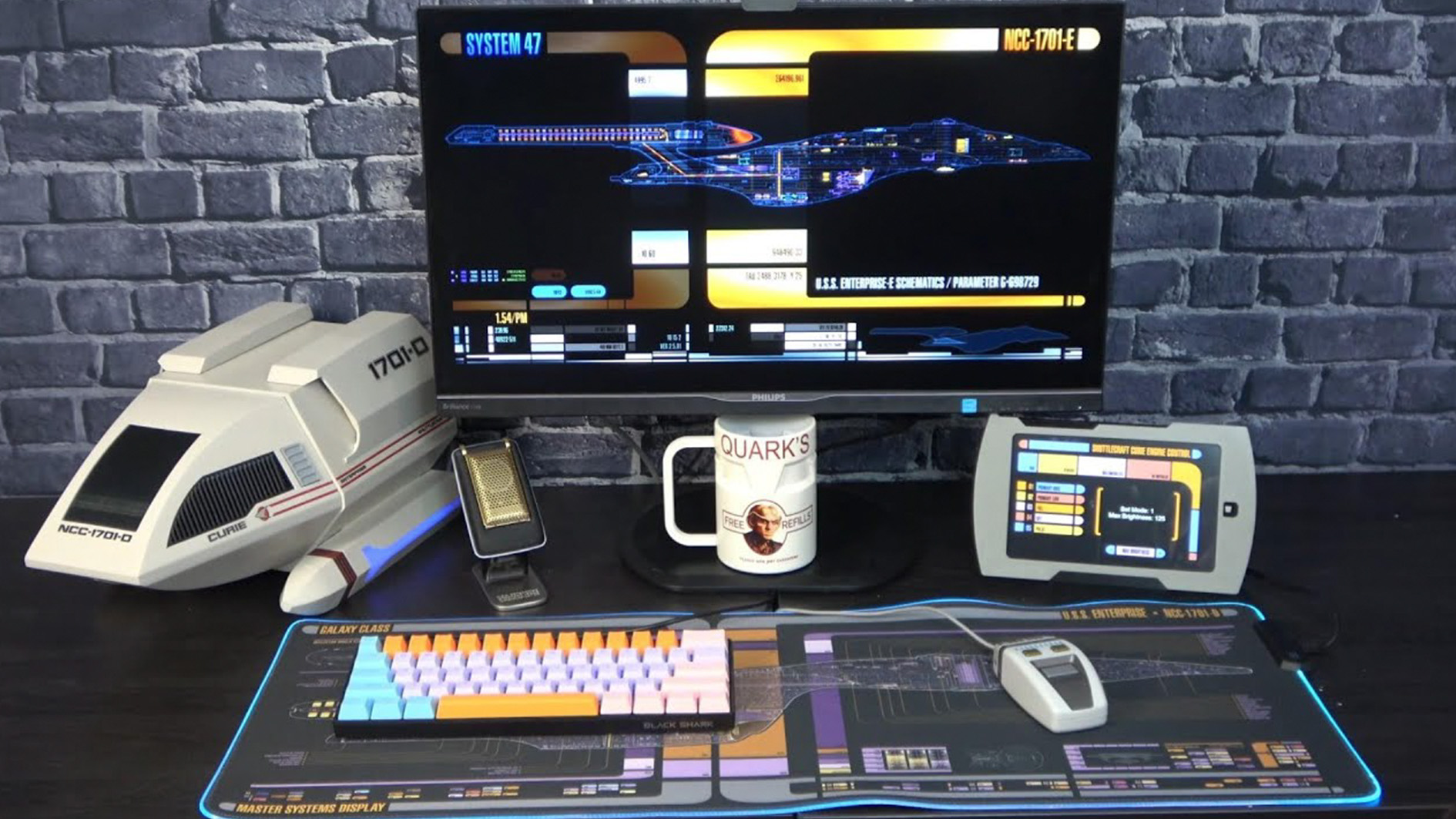 Hayran yapımı bu harika Star Trek Shuttle PC'yi görmelisiniz