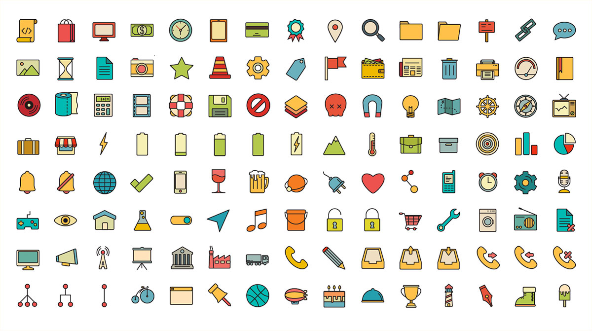 40 Sets Of Free Icons Creative Bloq