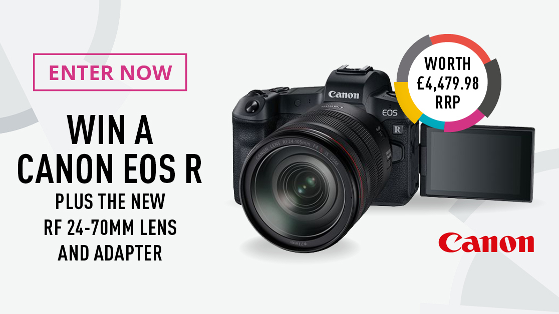 Win a Canon EOS R bundle with an RF 24-70mm lens and adapter worth £4,479