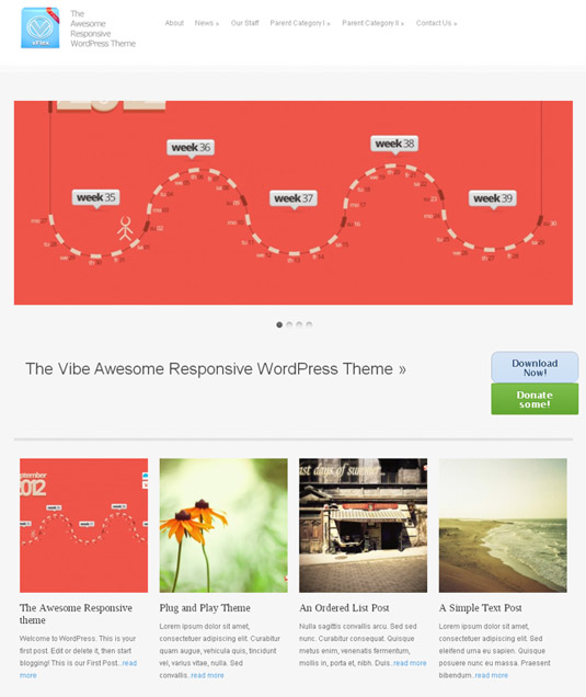 Free WordPress themes - vFlex