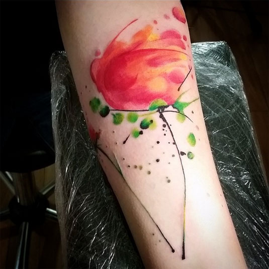 16 Incredible Examples Of Watercolor Tattoo Art SWORDGRAM