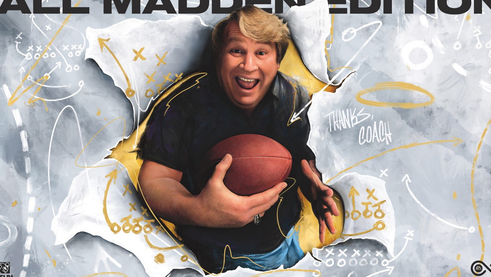 John Madden, 20 yıldan fazla bir süredir ilk kez Madden NFL'nin kapağına geri döndü