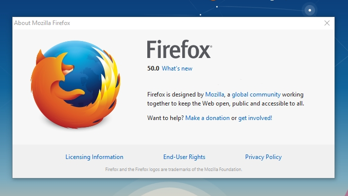 mozilla firefox old version downloads 50