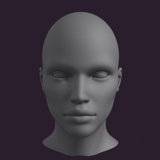 Human Head 3D Model Free Download