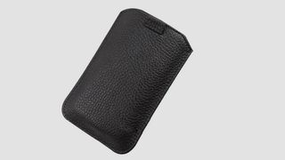 Ultra Slim Leather Vertical pouch