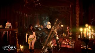 The Witcher 3 Wild Hunt Geralt hits a pleasure house