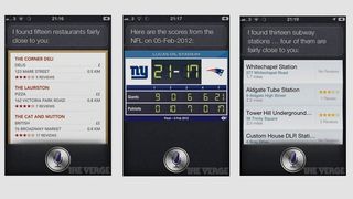 iOS 6 pictures Siri