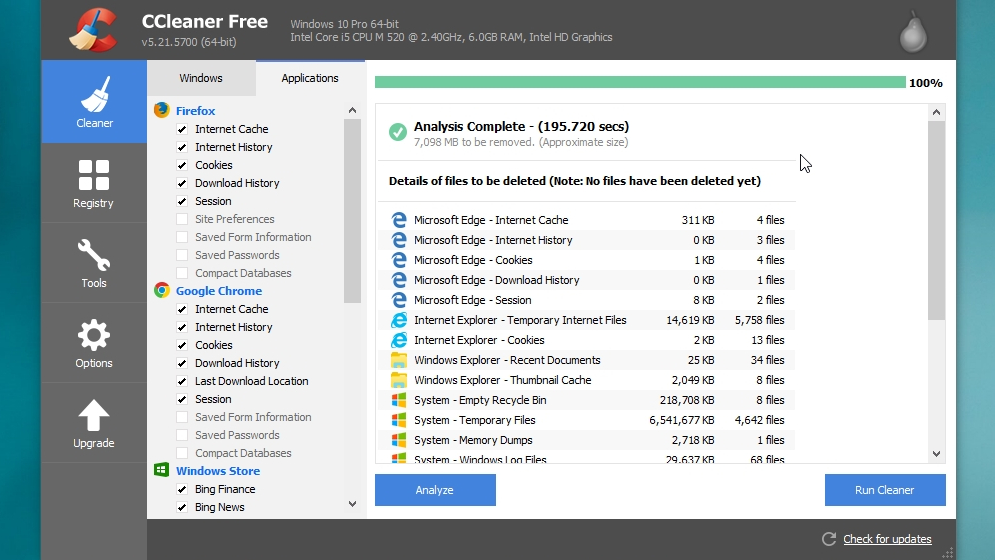 Get rid of clutter with Piriform CCleaner