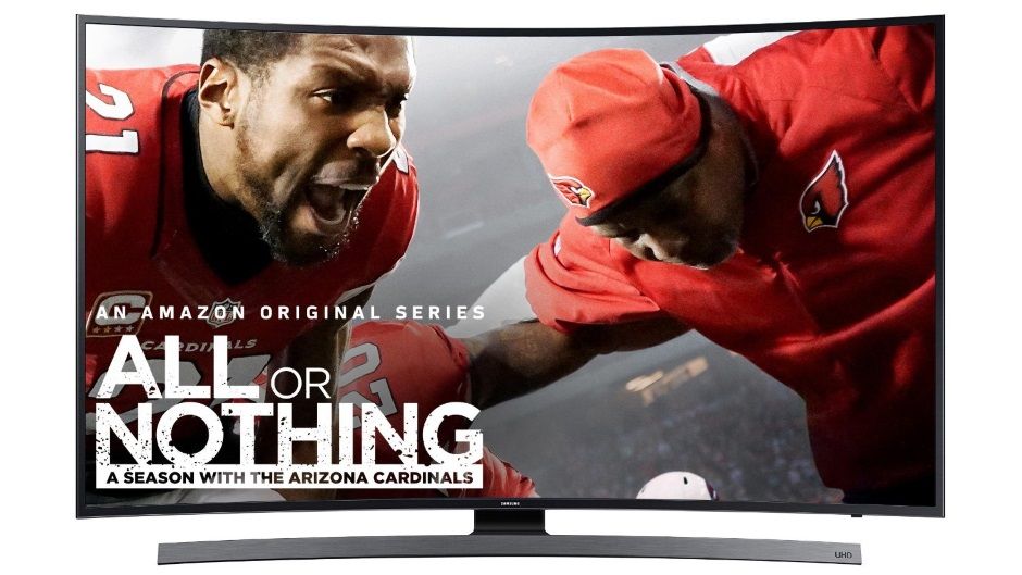 Cyber Monday: Save $300 on a 55" Samsung 4K UHDTV and get a $100 Amazon gift card