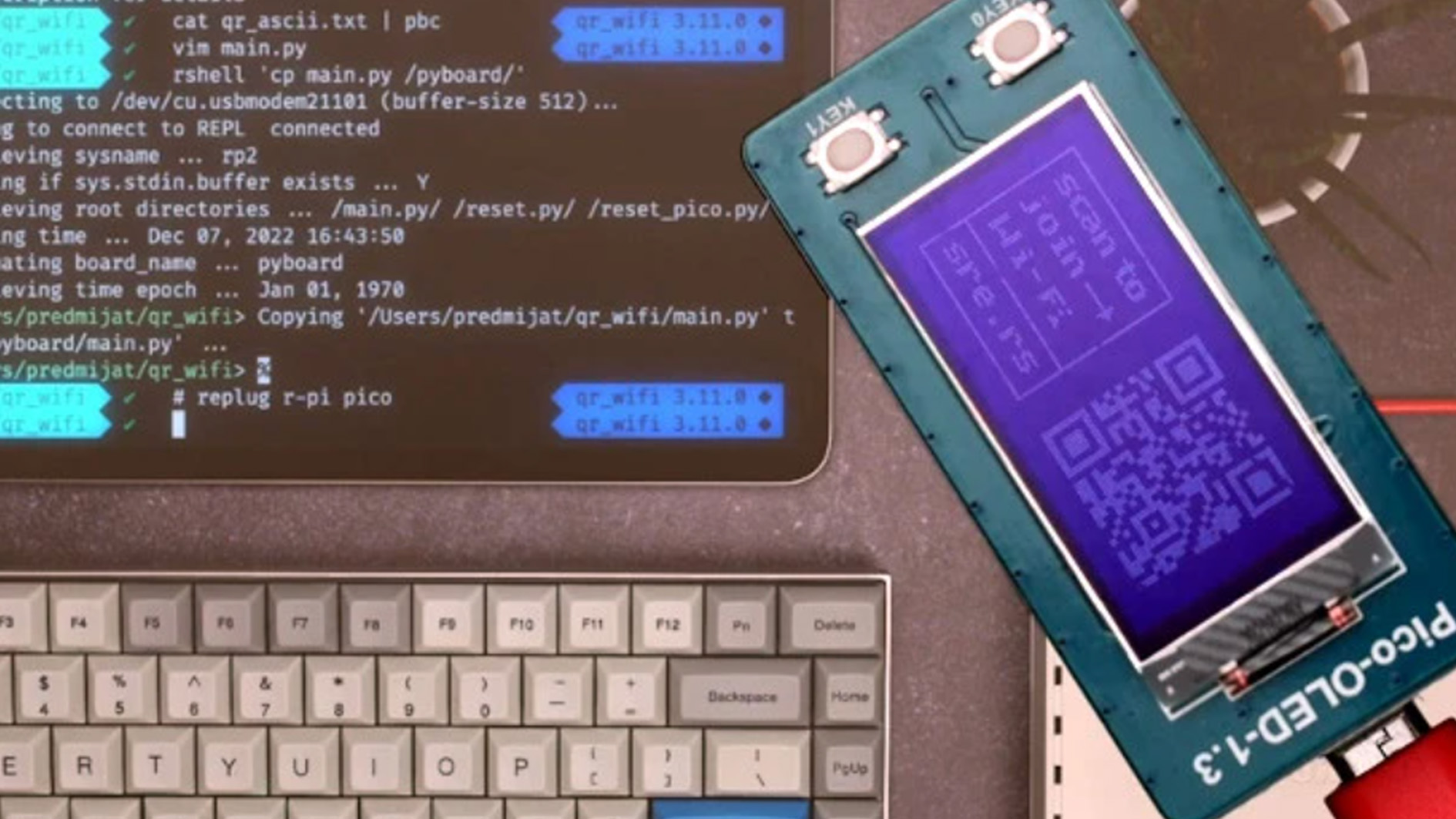 This Pi Pico project can generate guest Wi-Fi networks complete with QR logins