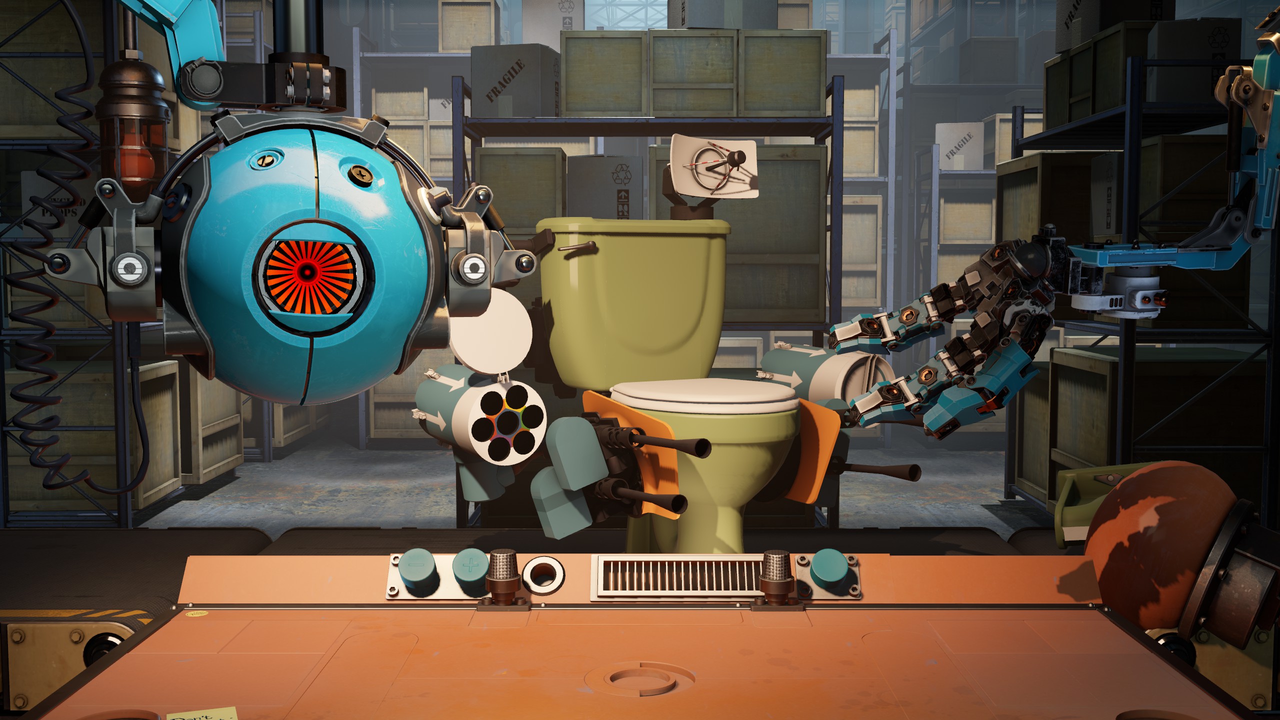  Weaponize toilets in Valve's hilarious short game Aperture Desk Job 
