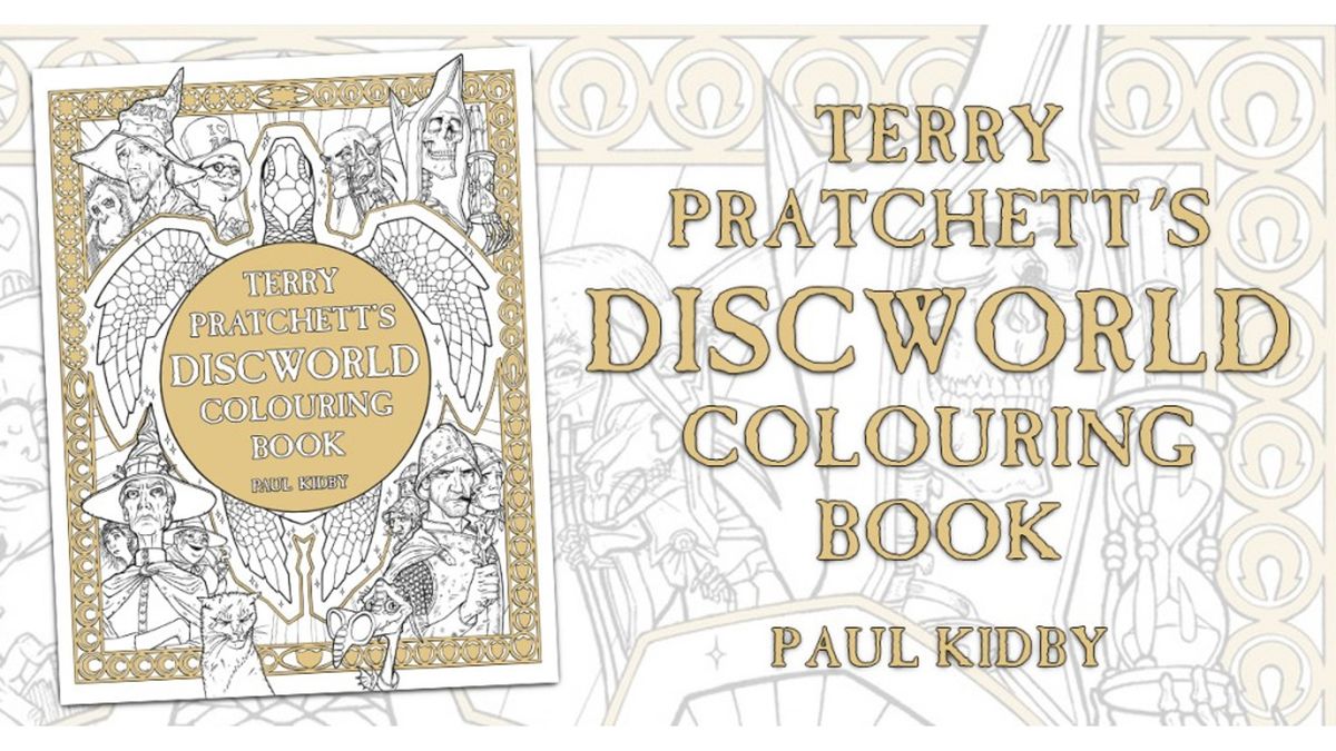 Win Terry Pratchett's Discworld colouring book