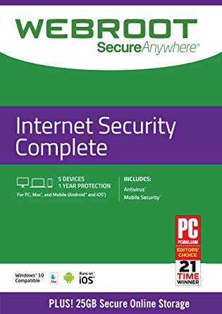 Webroot Secureanywhere Internet Security Complete Review Premium