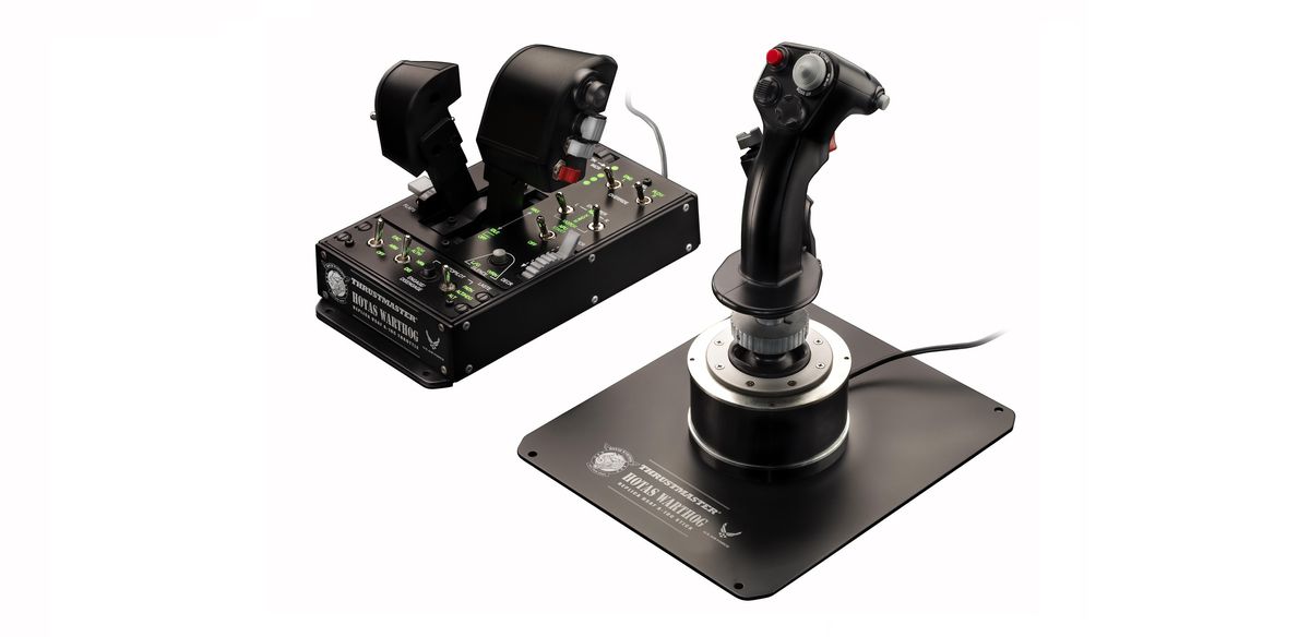 In Simulation Thrustmaster HOTAS Warthog Flightstick And Throttle PC Gamer