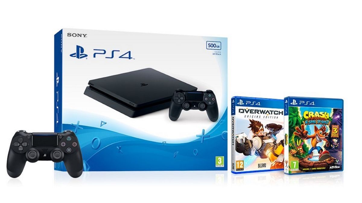 You. Yes you! A 500GB PS4 with Overwatch, Crash Bandicoot N. Sane Trilogy and a second controller is yours for £179.99 - if you hurry
