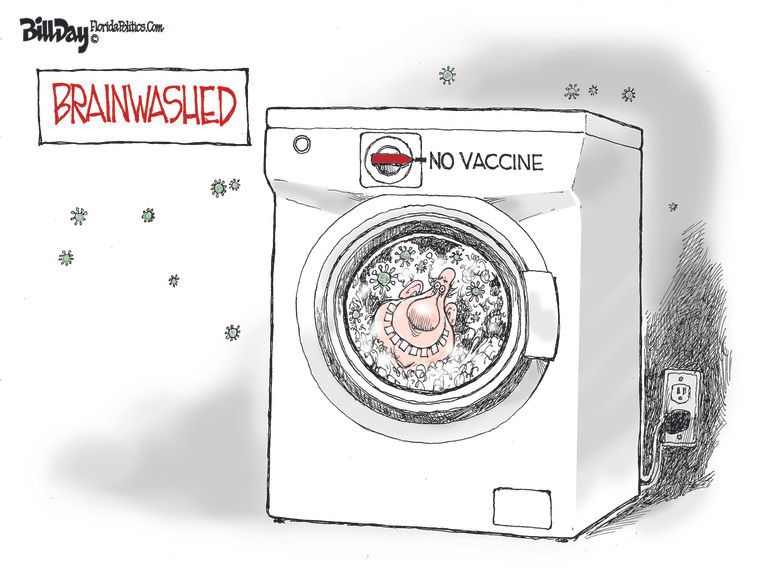 Editorial Cartoon U S Covid Anti Vaxxers The Week