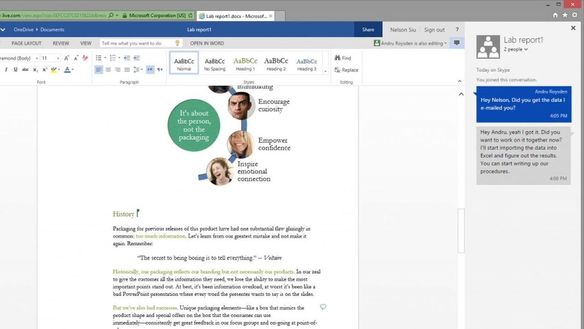 Microsoft adds Skype to Office Online  TechRadar