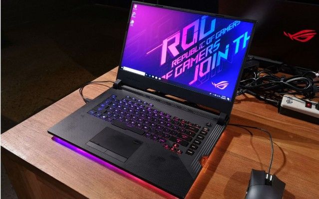 Asus New Rog Strix Laptops Sport Stunning Rgb Lights Hz Displays