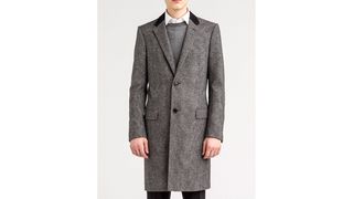 Lanvin Houndstooth Wool Coat