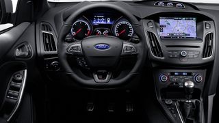 The steering is electronic