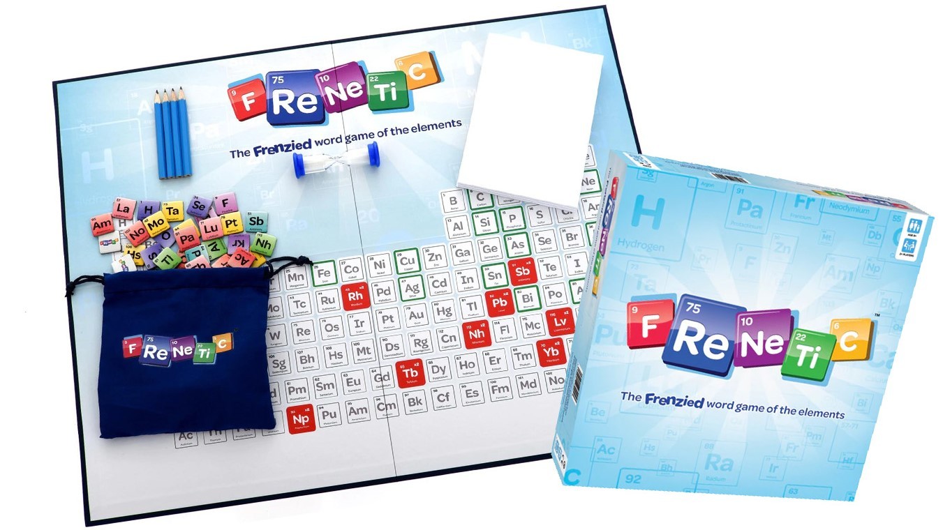 Get 34% off Frenetic – The Frenzied Word Game of the Elements at Amazon UK