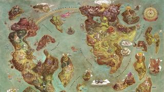 Video game world map