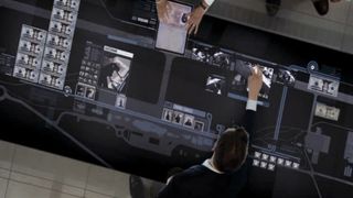 Multi touch table Quantum of Solace