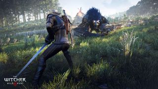 The Witcher 3 Wild Hunt Preparing the final blow